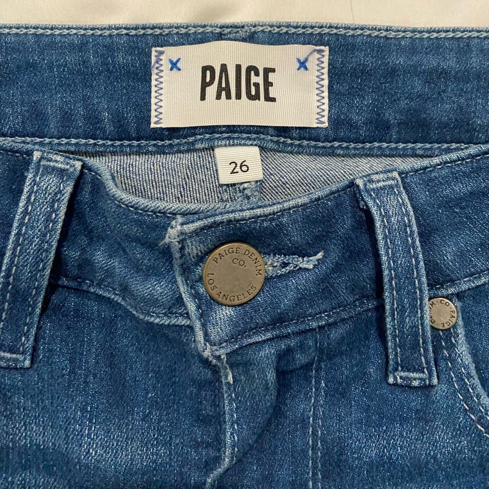 Paige denim Hoxton slim jeans dark wash - Picture 9 of 11